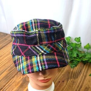 Goorin. Newsboy. Plaid Multicolor Cap. EUC